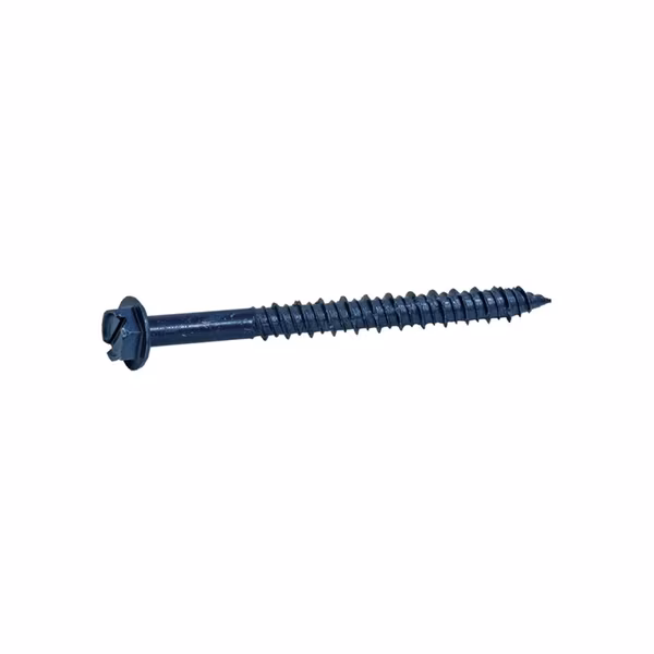 Pro-Twist Concrete Screw, Hex, 100 PK, Grip-Rite, Mfr#: HC44001C